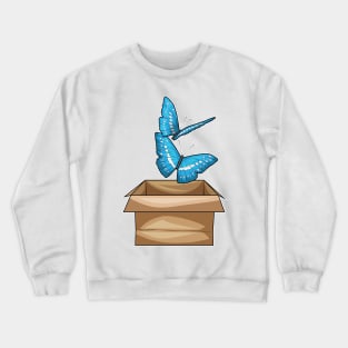 Butterfly Box Crewneck Sweatshirt